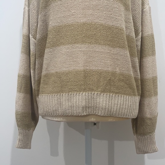LOFT striped boatneck sweater size M - Picture 6 of 10